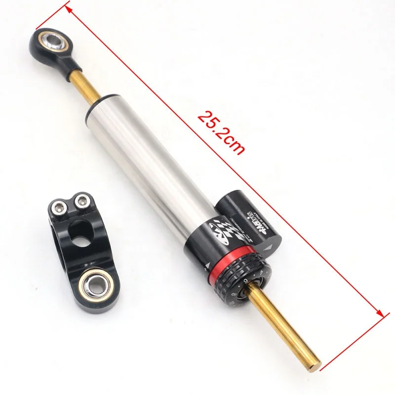 Sanhang Motorcycle Accessories CNC Aluminum Alloy Steering Damper Stabilizer Direction