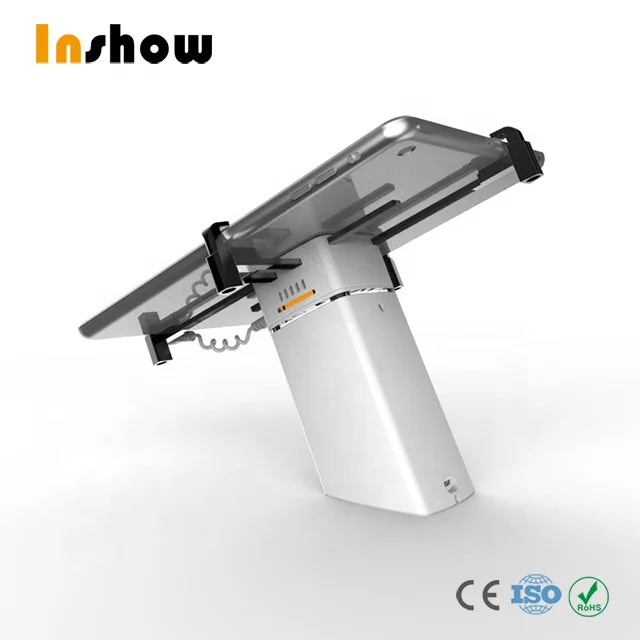 INSHOW Universal mobile phone charge base  with light anti theft holder smartphone