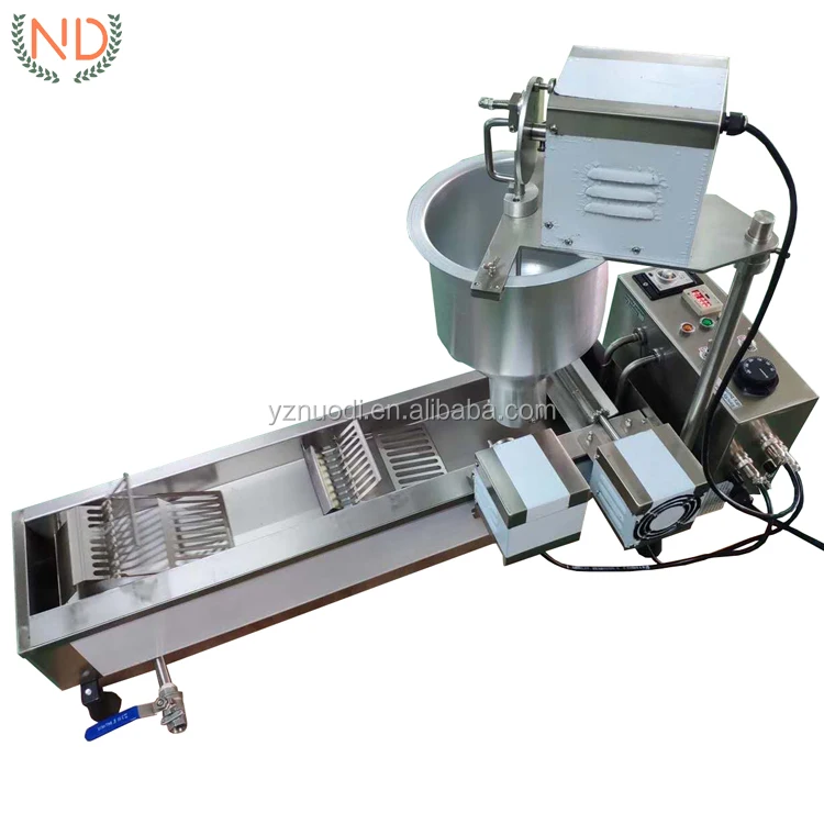 automatic 6 rows donut extruder machine krispy kreme donut making machine