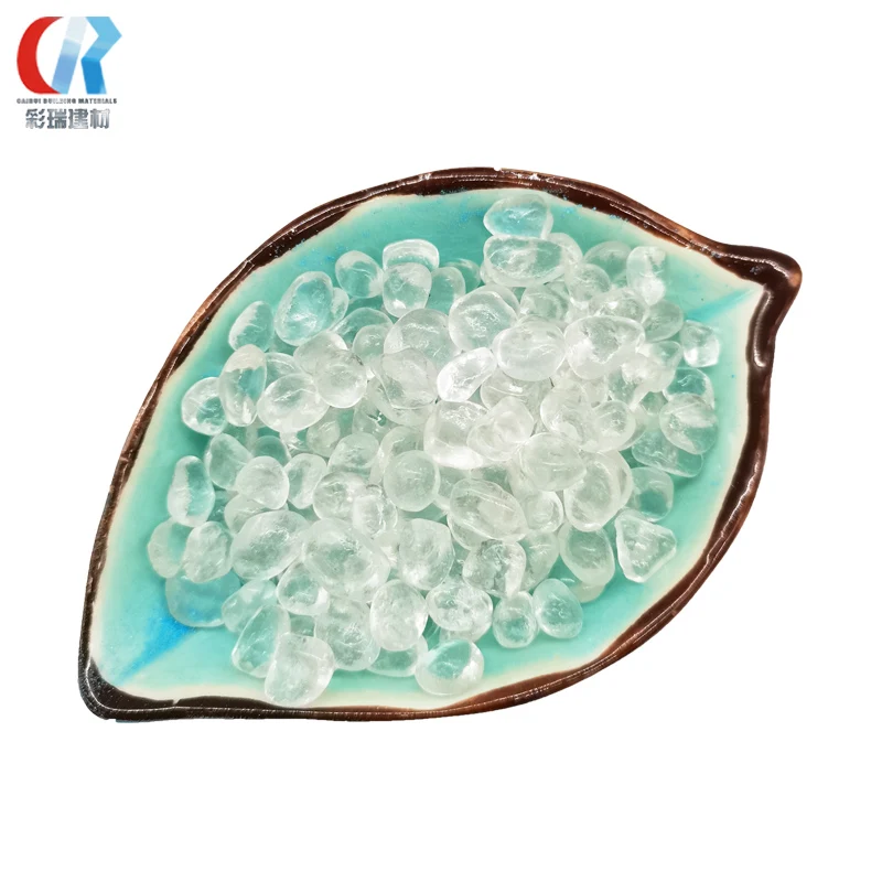 Decoration crushed glass white crushed glass china crushed glass for terrazzo