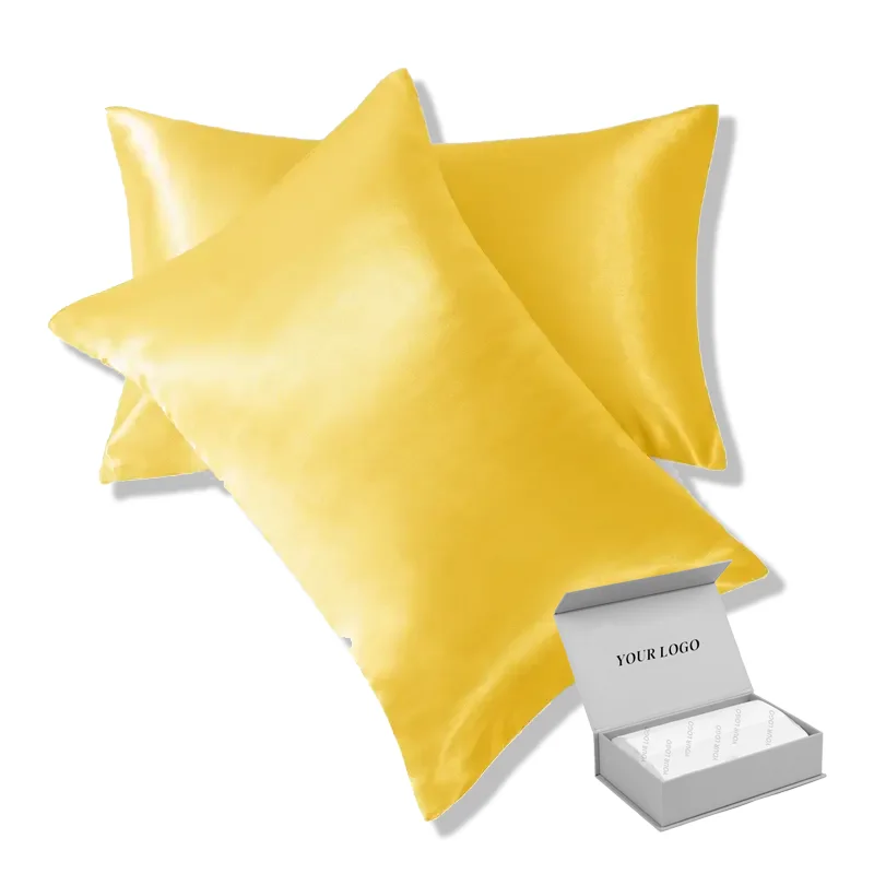 22MM silk pillow case to prevent wrinkles silk pillowcase new hyaluronic acid pillowcase zipper silk pillowcase