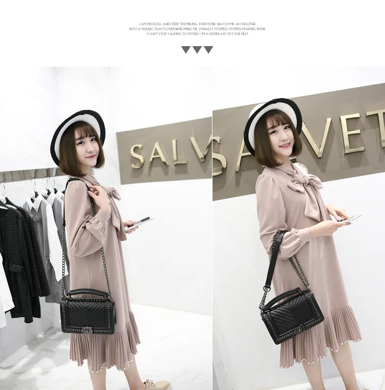 
TS9092 New Design High quality pu leather handbags crossbody women ladies lady chain fashion purses women leather purse 