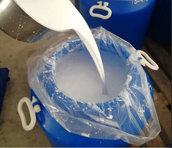 The factory sells high quality acrylic emulsions for ink printing