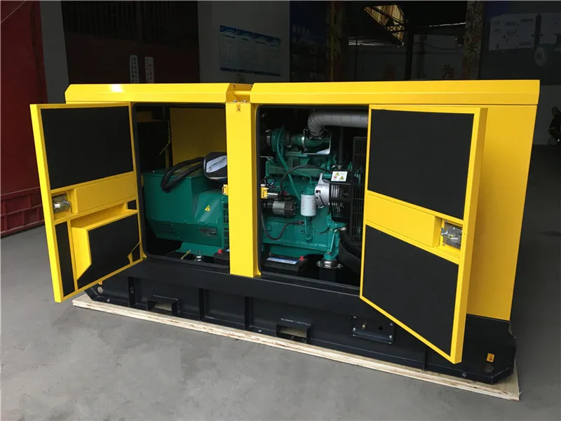 silent diesel generator sets  AC three phase and high quality engine 30kva/60kva/80kva