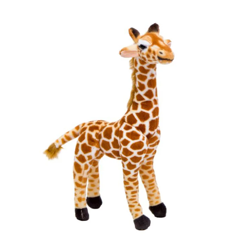 
2020 New Arrivals Custom Animal Stuffed Push Giraffe Toys for Kids and Girls Promotional Gifts Soft Toys Home Ornament 