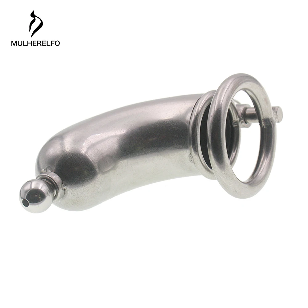 MULHERELFO Male Chastity Device CB Penis Cage Cylinder Full package with catheter