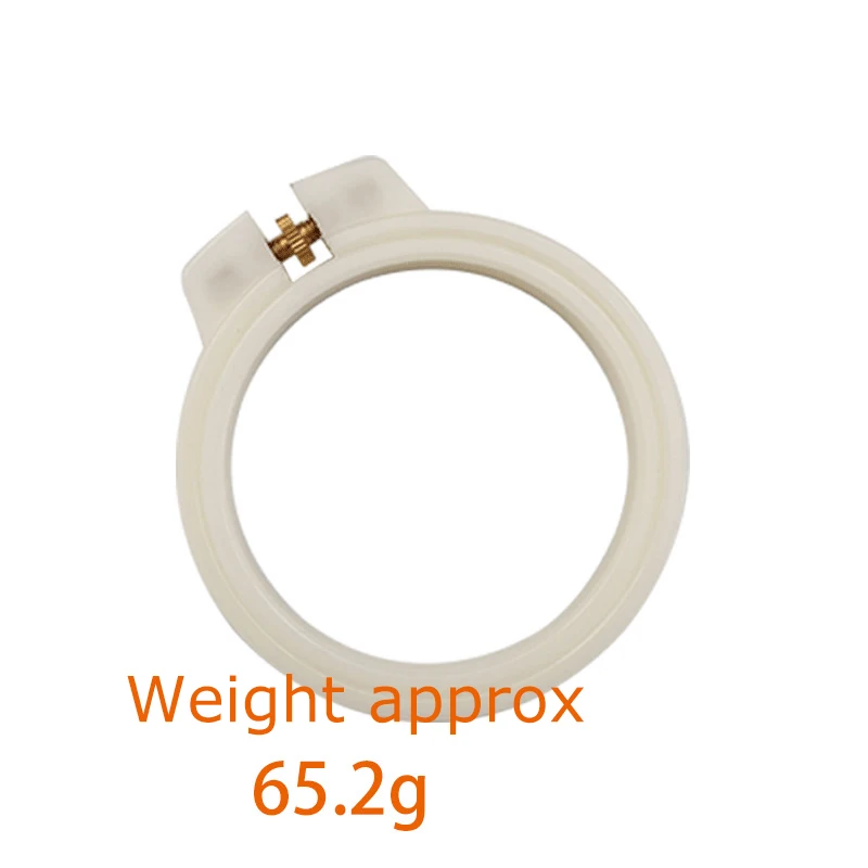 (7cm White Stretch) Embroidery Hoops Plastic Circle Cross Stitch Hoop Ring Embroidery Circle Set