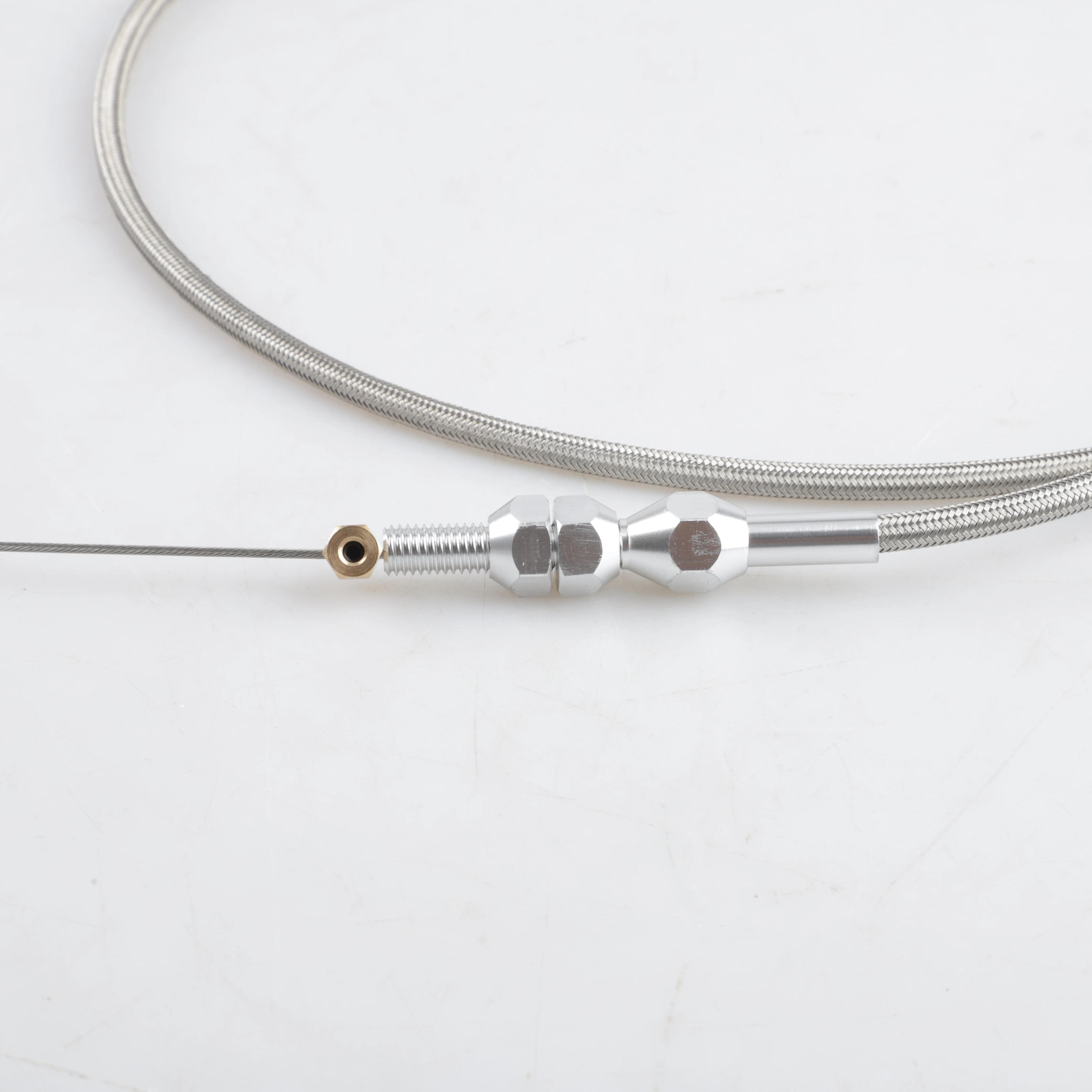 38inch Throttle Gas Cable Kit Stainless Steel Braided