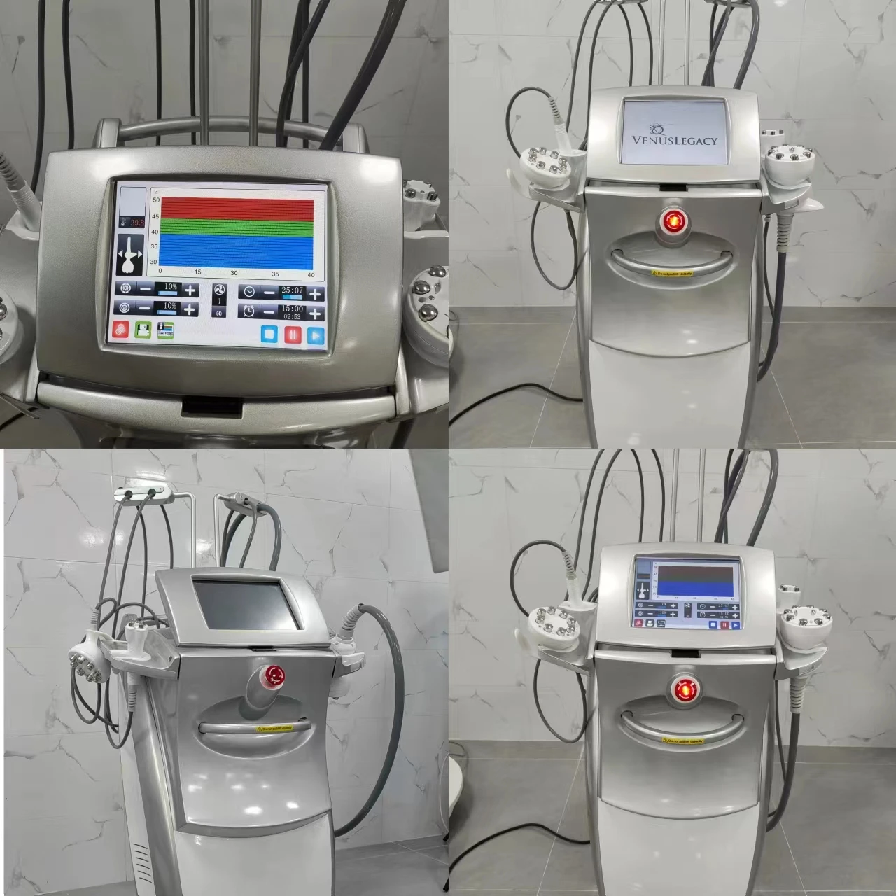 Venus Legacy Radiofrequency Cellulite Treatment Machine 4D Monopolar Multipolar Rf Vacuum Fat Removal