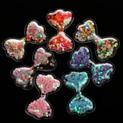 cute bow tie shape knot hair clip pins for small girls