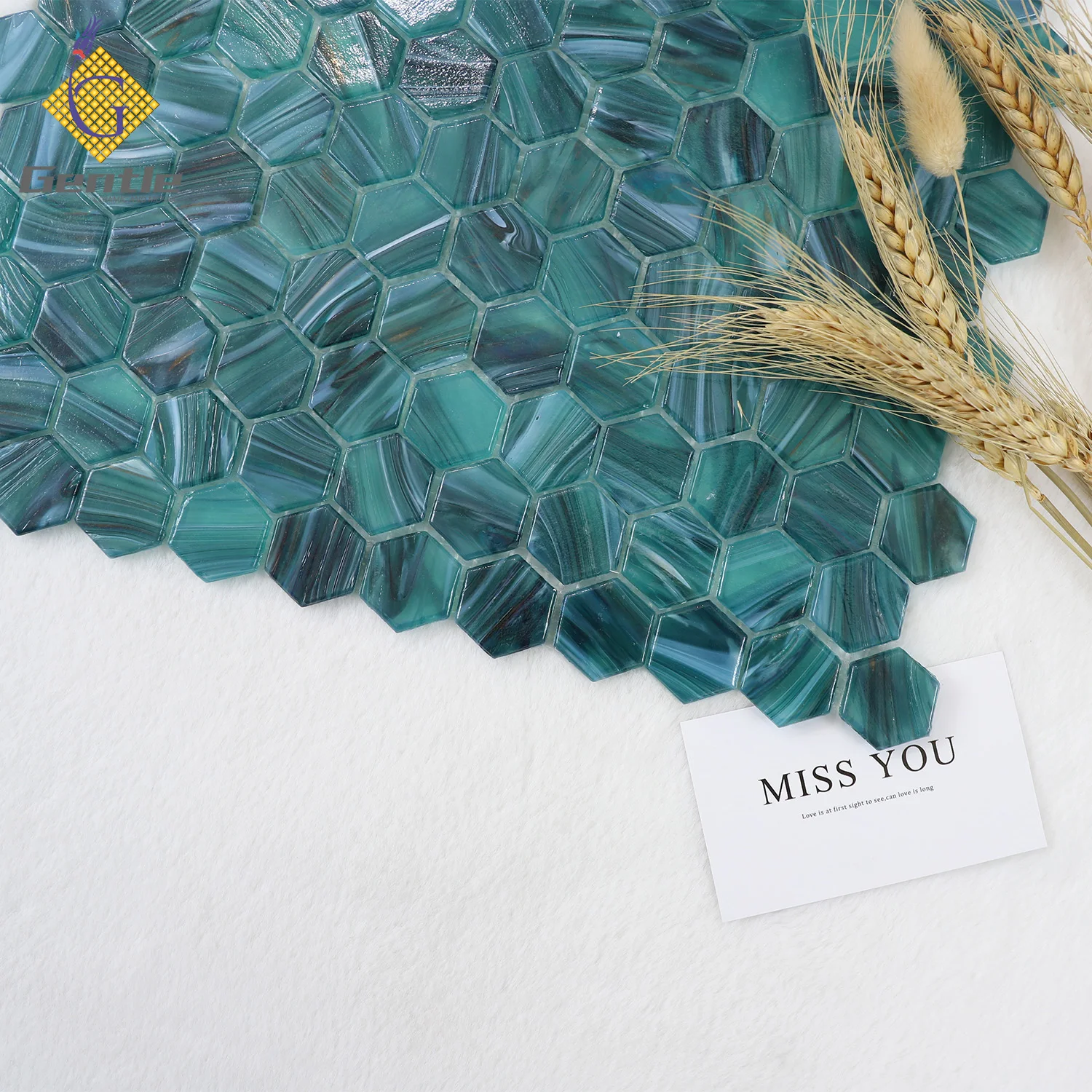 2024 Bestsellers Colorful Mosaic Pool Bathroom Tiles