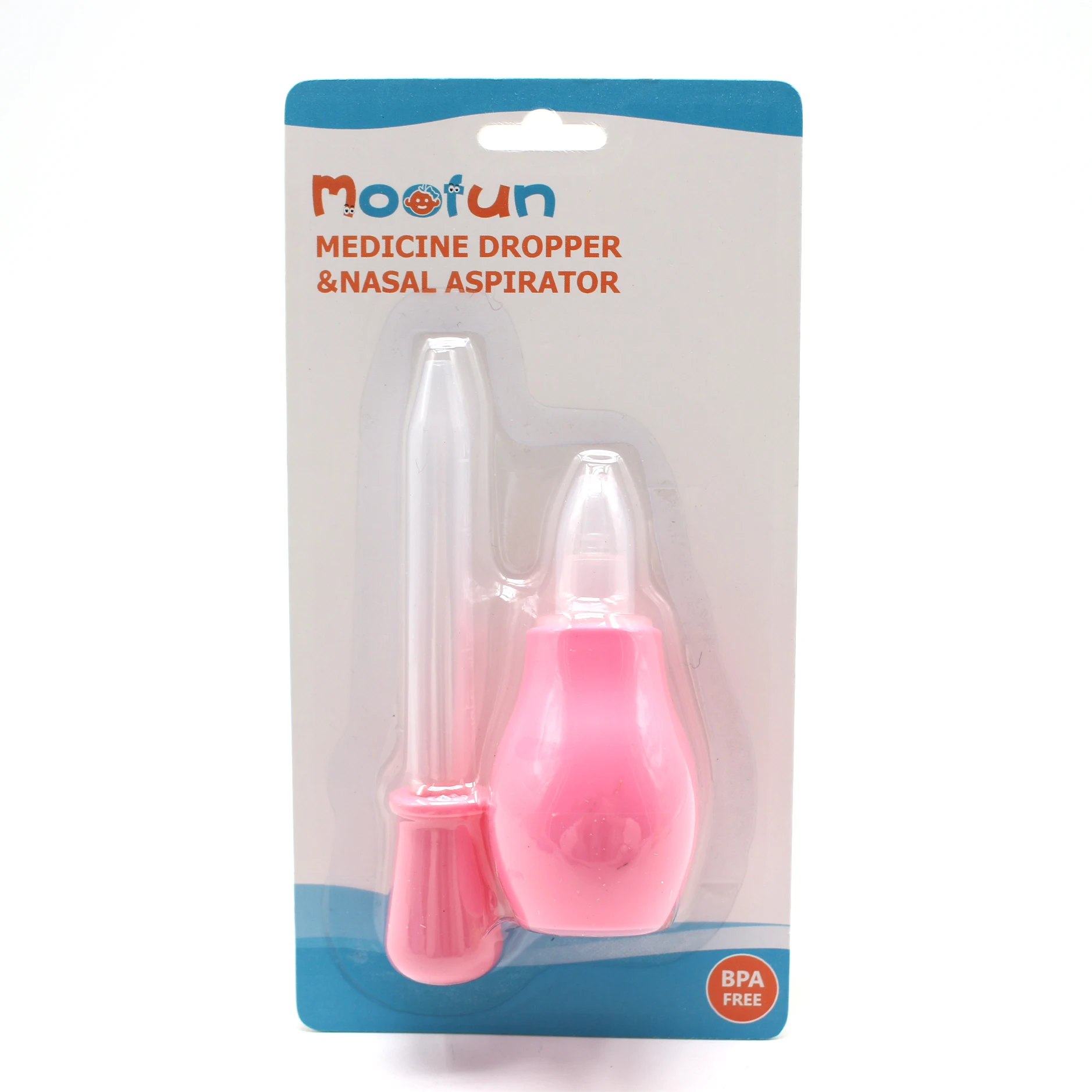 BPA free kids hygiene set manual baby nasal aspirator medicine drop baby care kit