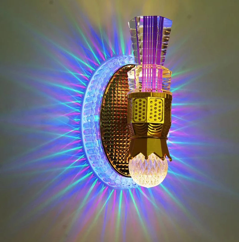 Factory Wholesale Hot Sale New Design Acrylic Wall Bracket Lights Modern Small Wall Light Lamp (A6991/1W)