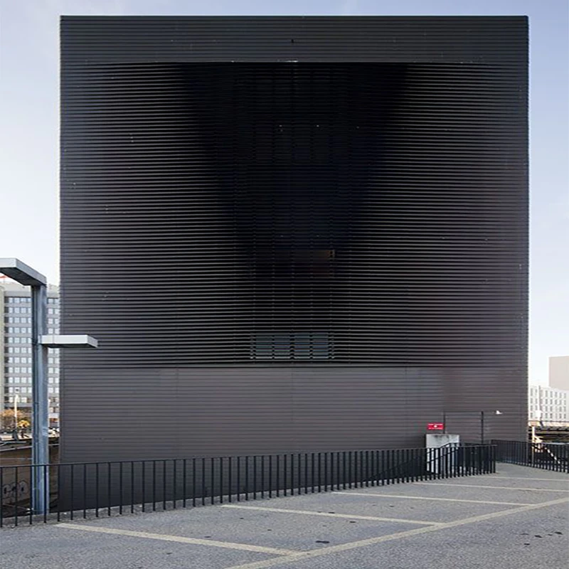 wind driven rain perforamce Double bank louvre window louvres external aluminum louver