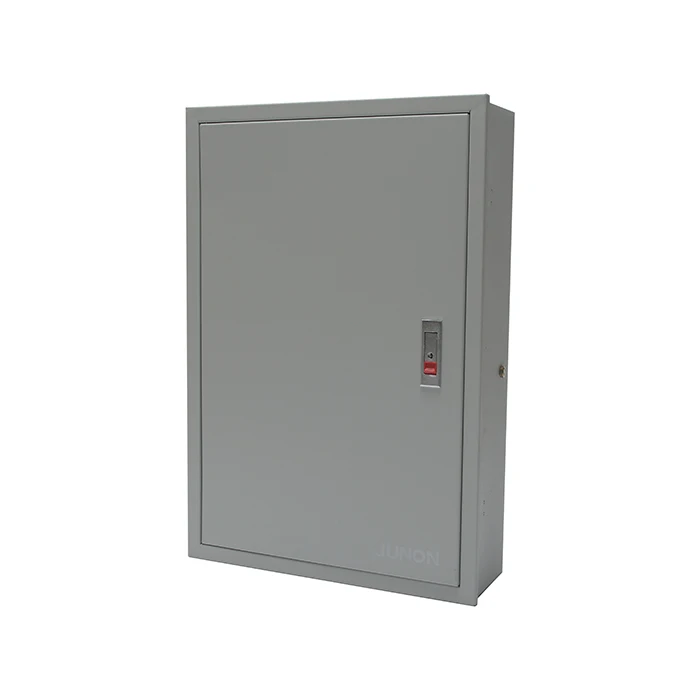 MCB Three-phase Distribution Board Model E (the place for main switch with MCB) Flushed Mounted with Iron lock