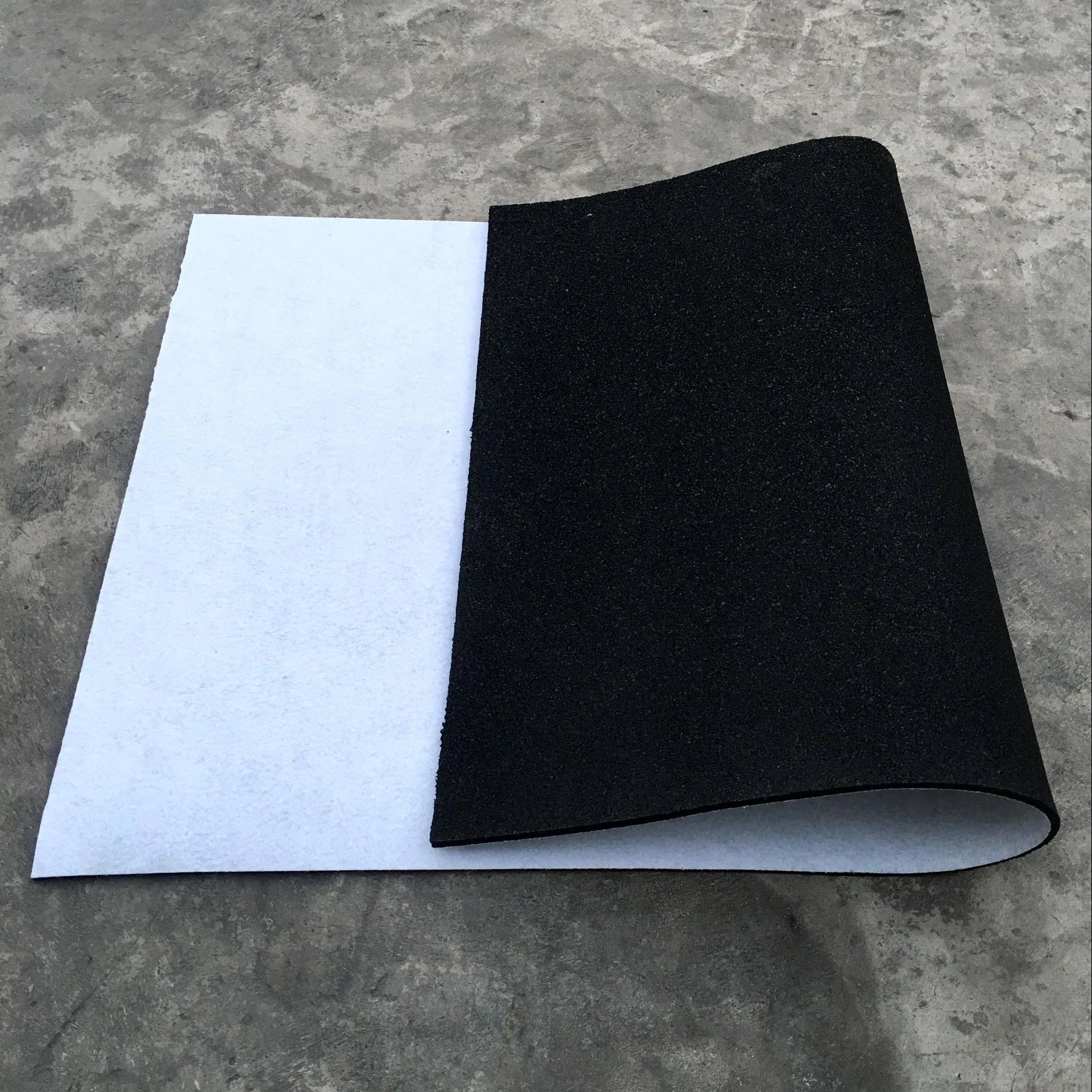 Outdoor Bulk Plain White Empty Blank Rubber Felt Velour Polyester Sublimation Door Mats
