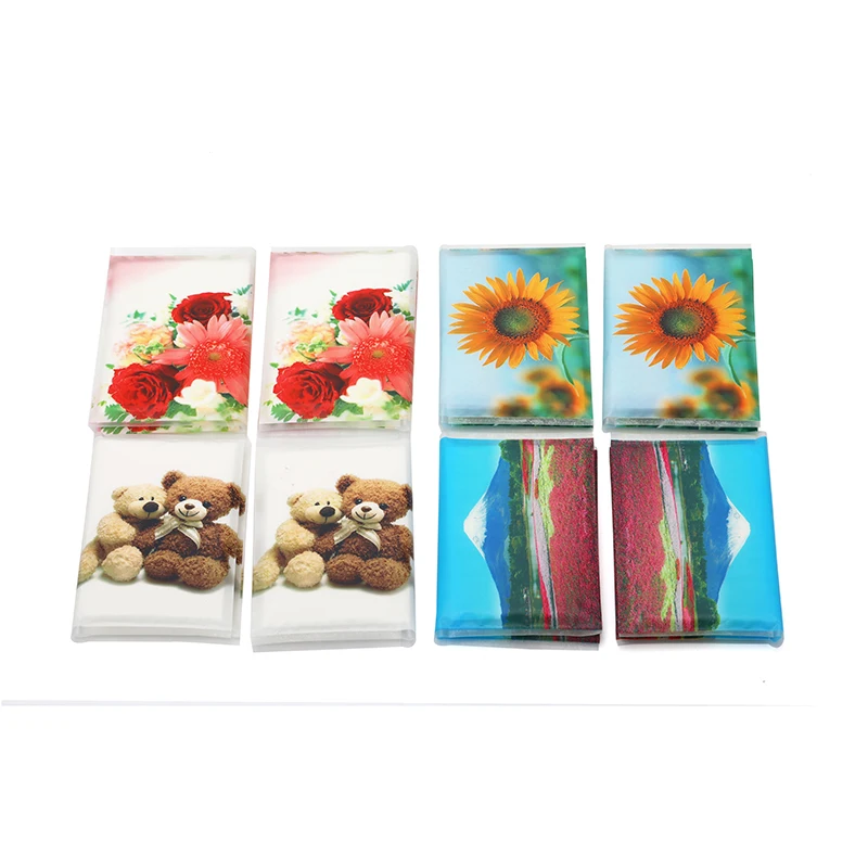 customized wrapping wallet pack mini facial tissue packet hankechief printed plastic bags wrap wallet tissue pack