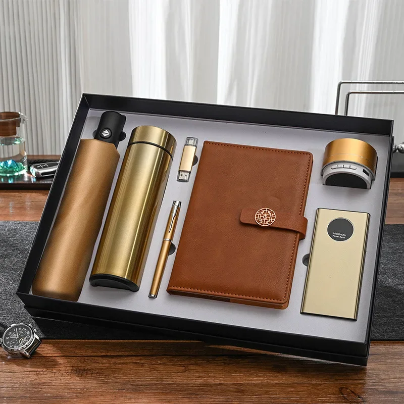 Custom Logo Promotional Men Notebook Luxury Gift Set Business Corporate Gifts Set