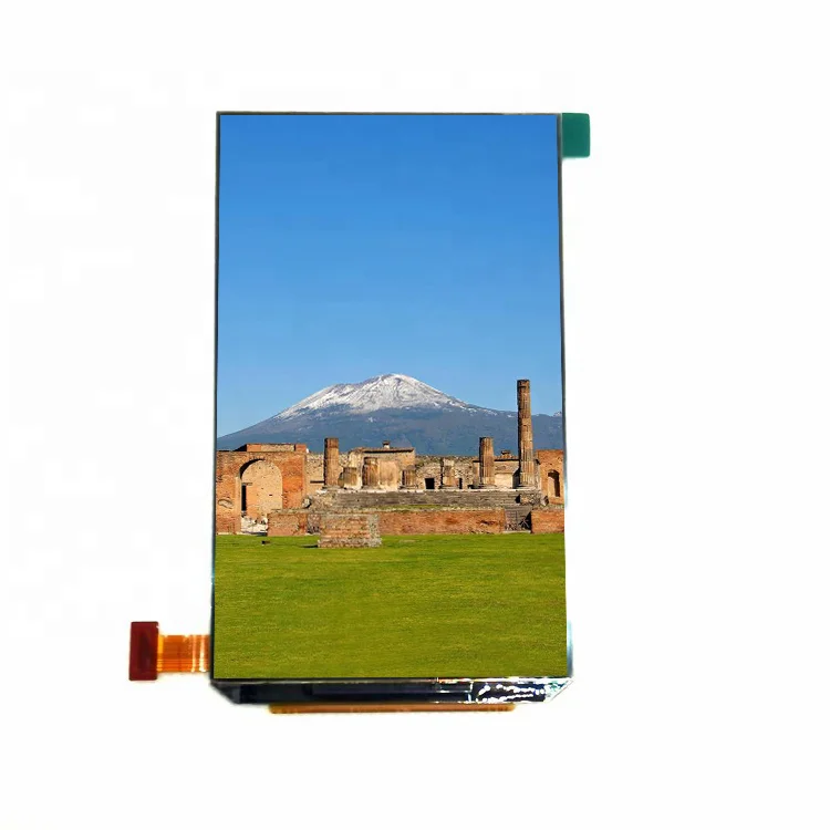 4.3 inch oled display module 480*800 with 2 lane MIPI interface lcd oled screen with touch panel optional