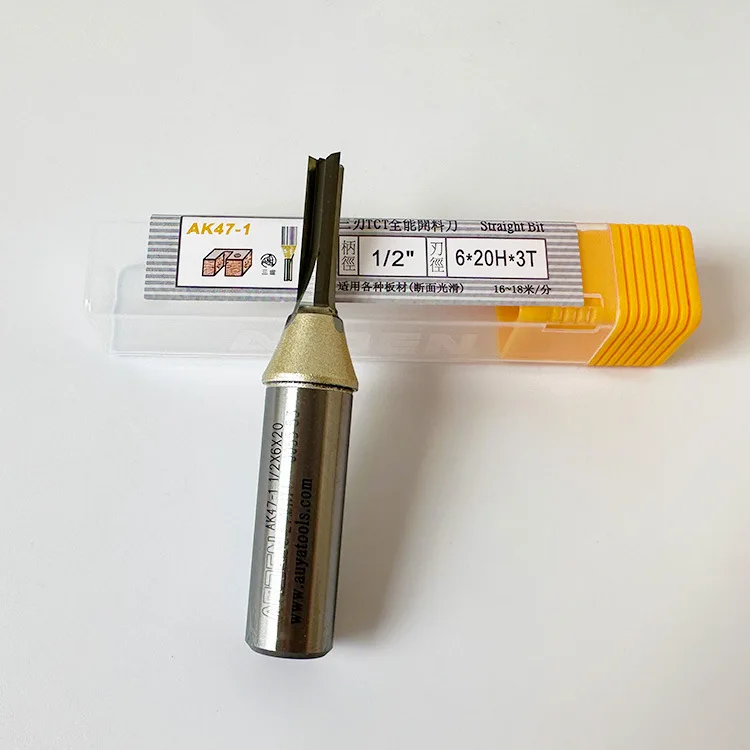 Arden TCT Three-Edge High-Speed Chip Breaker And Cutting Knife 3-Edge Cutting Knife AK47-2 Milling Cutter Router Bit