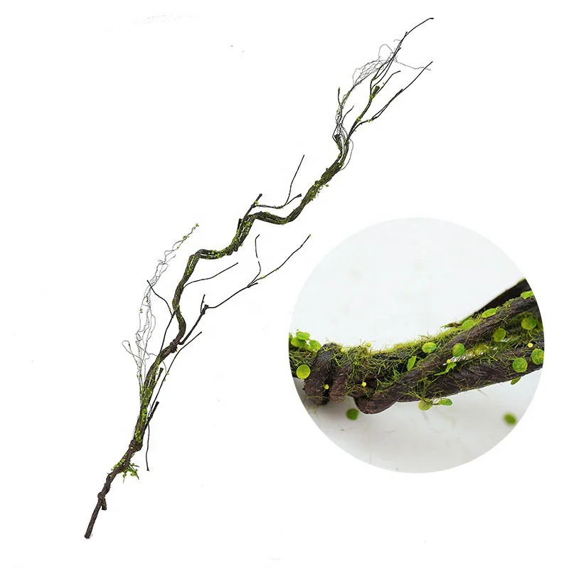 Wholesale Reptile Plant Liana Cane Vine EVA Foam Flexible Artificial Rattan For Outdoor Garden Decoration