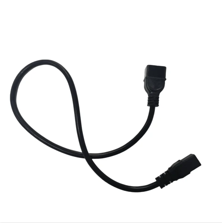 c20 to c19 power cord three cores power extension cord IEC C20 Male to IEC C19 Female Power Cord for Home Appliance