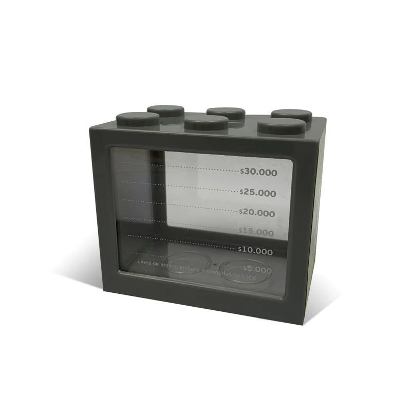 High quality plastic brick legos money box  coin bank christmas gift