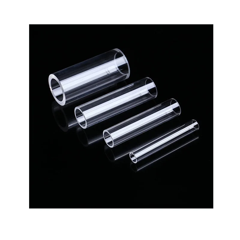  Customizable refractory 100mm Large Diameter Vacuum Quartz Tube