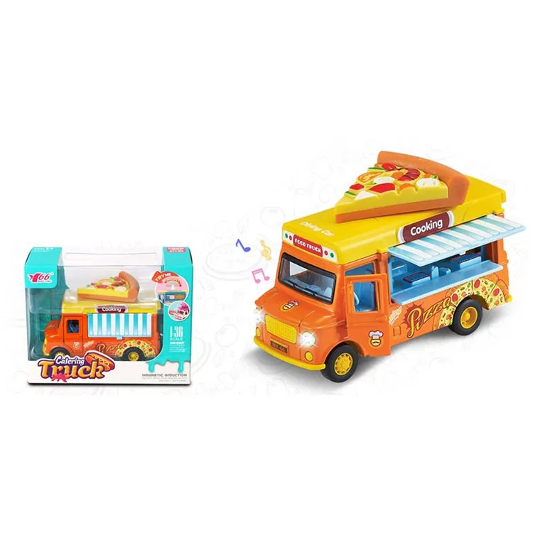 China manufacturer alloy model car diecast toy pizza vehicles cars diecast toys