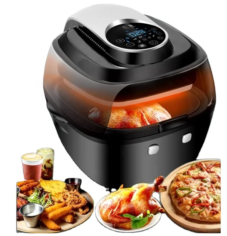 
View larger image 2020 New 7l Vacuum Chicken Chip Donut Air Cooker Fryer Oven Airfryers Digital Electric Power Deep 