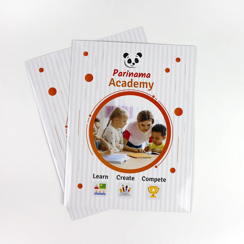 Custom Printed Design Book Catalog Mini Booklet Printing offset printing envelope