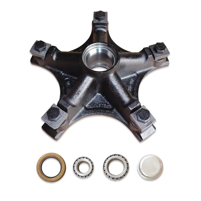 5 lug spoke hub unbrake axle part for utility trailer