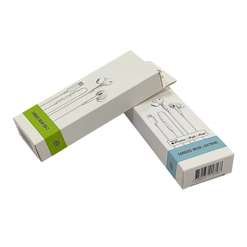 Mobile Accessories Usb Fast Charging Data Cable Packing Paper Charger Retail Tuck Box Packaging for USB Charger Cable