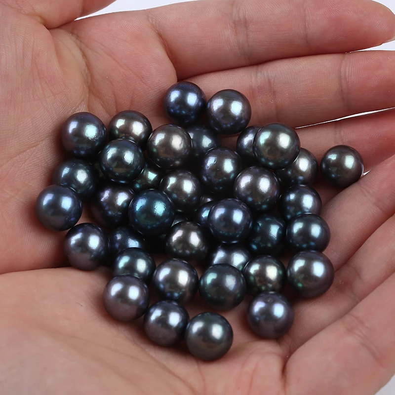 11-12mm Wholesale High Quality Natural Freshwater Edison Round Pearl Loose Beads