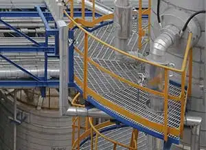 OEM ODM Custom Walkway Platform Hot Dip Galvanized 304 316 Stainless Steel Metal Bar Grating