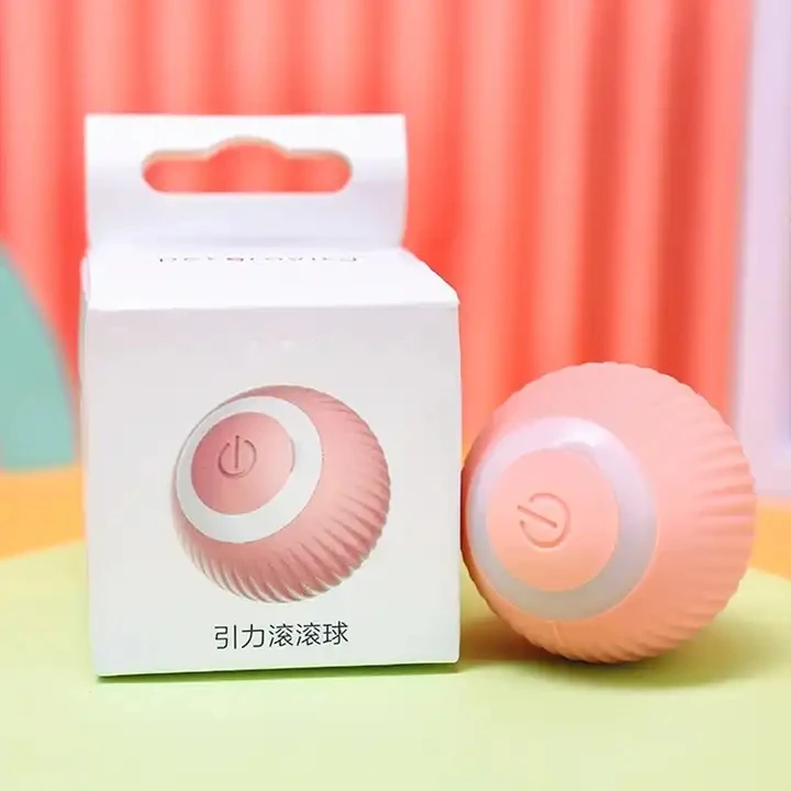 Hot sale  Interactive Toy Ball Cat Toy Ball Molars Bite resistant and Relieve boredom Electric tease cat smart ball
