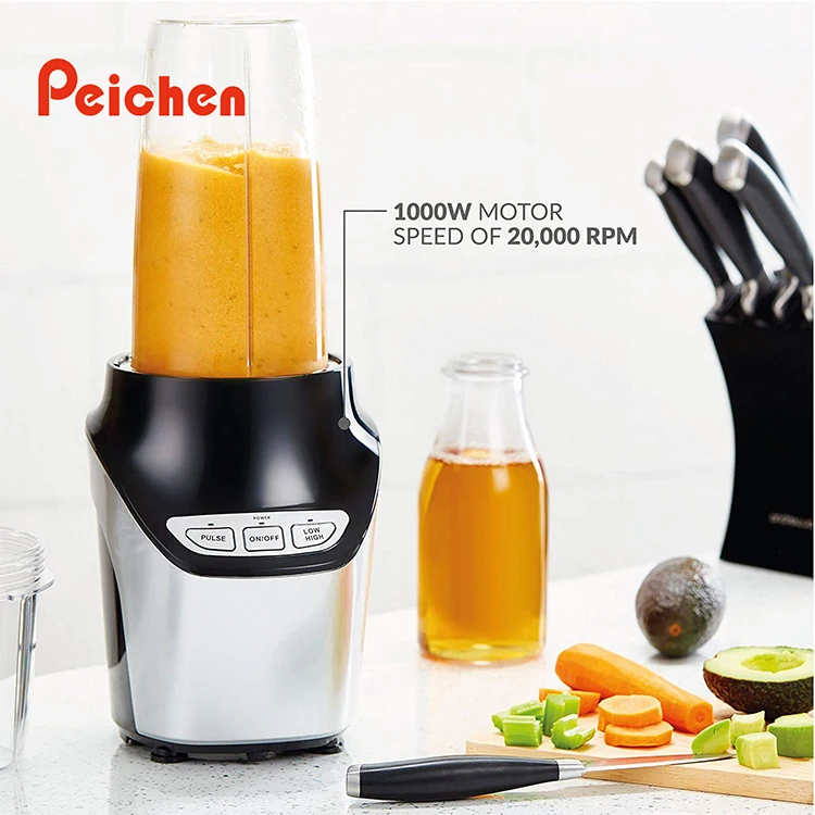 1000w professional small kitchen appliances high speed commercial smoothie blender and grinder