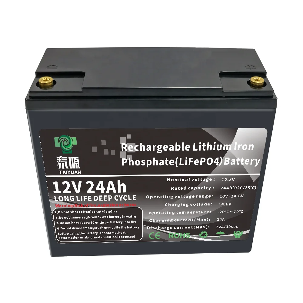 12v 24v 36v 50ah 100ah 200ah Gold Cart Electric Forklift Truck Lifepo4 Battery Pack