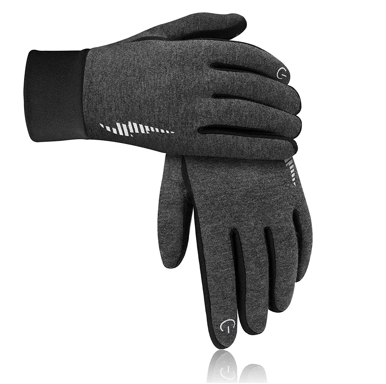 Warm Winter Gloves Windproof Touchscreen Running Workout Gloves for Men Women