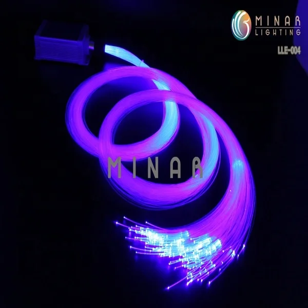 PMMA Optical Fiber bundle consist of length 2.5m 210pcs*0.75mm and 10pcs*1.5mm