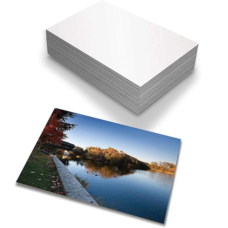 Double Sided Glossy Photography Paper 4x6 Inch 180gsm 230gsm 300gsm Inkjet Printing Paper