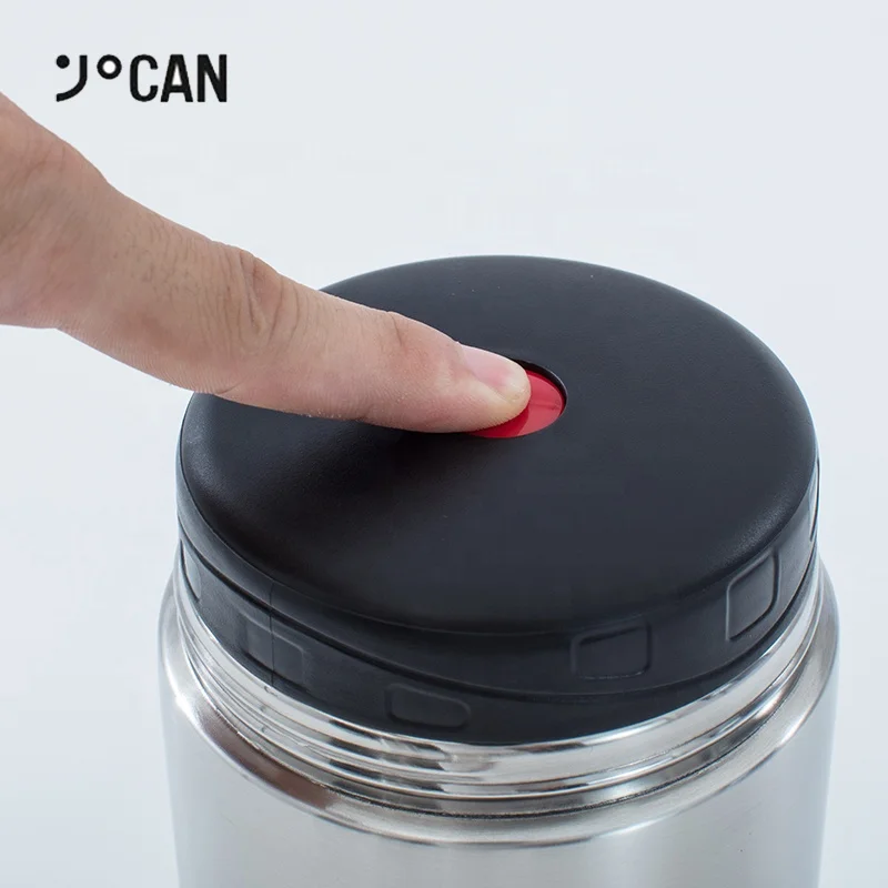 
304SS Stainless Steel Keep Hot And Cold Thermos Insulated Lunch Box Food Jar For Travel Or Office 
