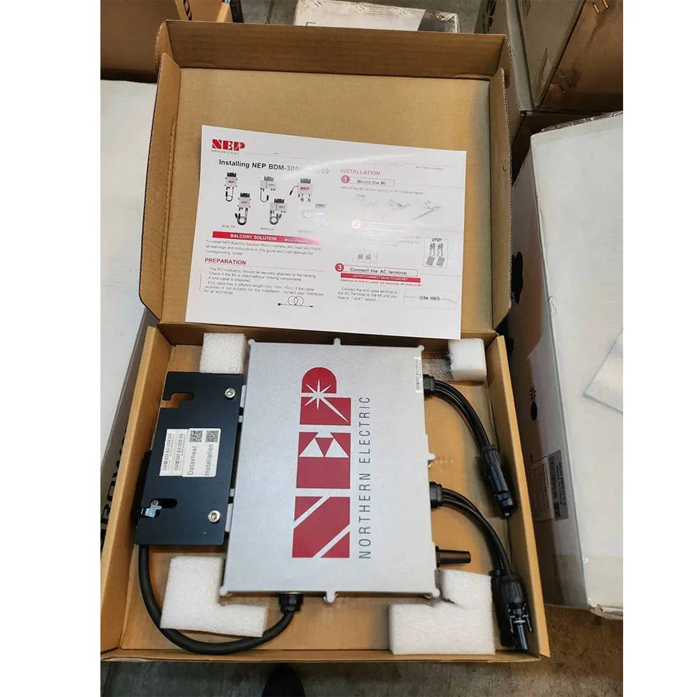 High Efficiency Micro Solar Inverter 600W 1200W 1500W 4 In1 Microinverter With 12 Years Warranty