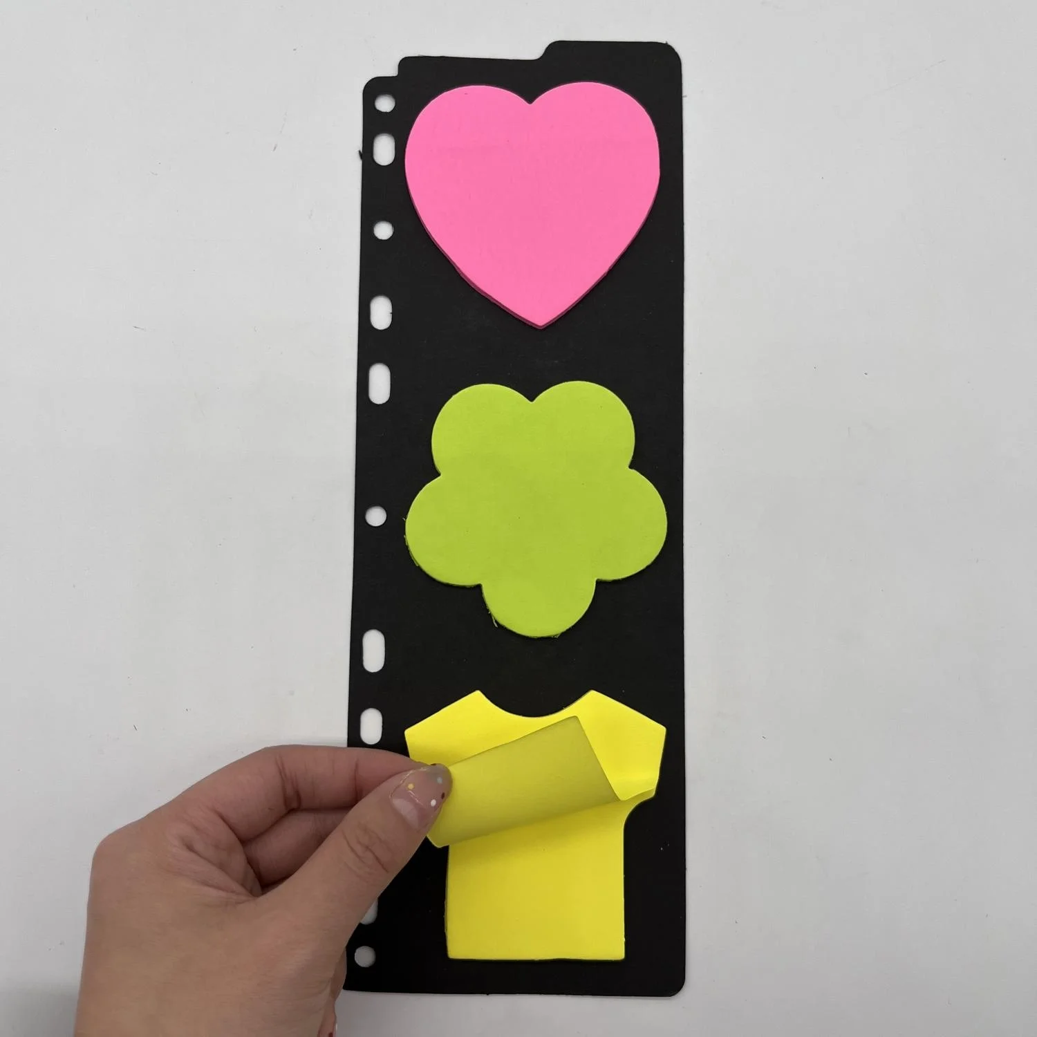 China factory wholesale custom design cute fancy shaped self adhesive sticky notes kawaii sticky note block memo pad