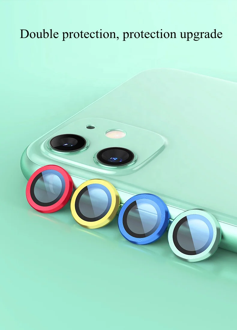 Anti Glare Wholesale Price OEM 2.5D 9H Phone Privacy Packaging 3D For Iphone Camera Lens 9H Tempered Glass Screen Protector