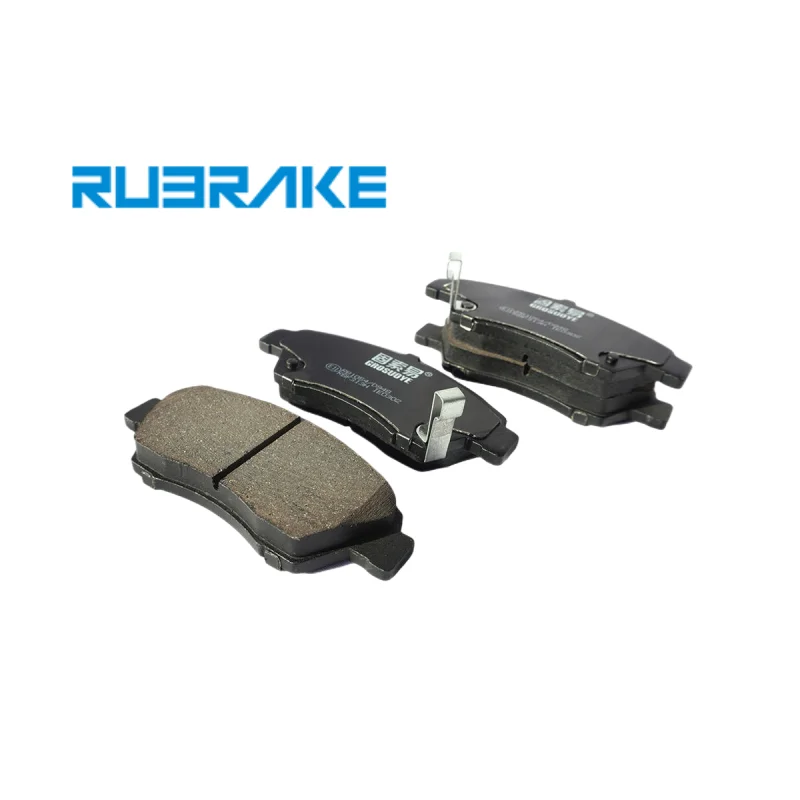 RUBRAKE D948 hi-q nbk brake pads akebono brake pads set for Honda pad break ceram