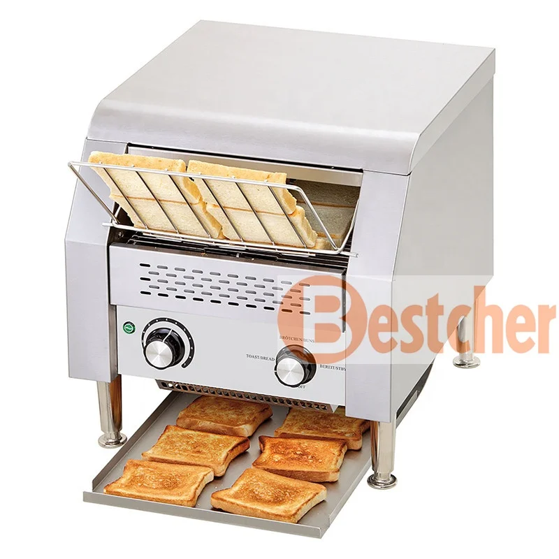BESTCHER CATERING EQUIPMENT 2600 Вт Конвейерный тостер для коммерческого и домашнего использования CE ROHS IEC SAA