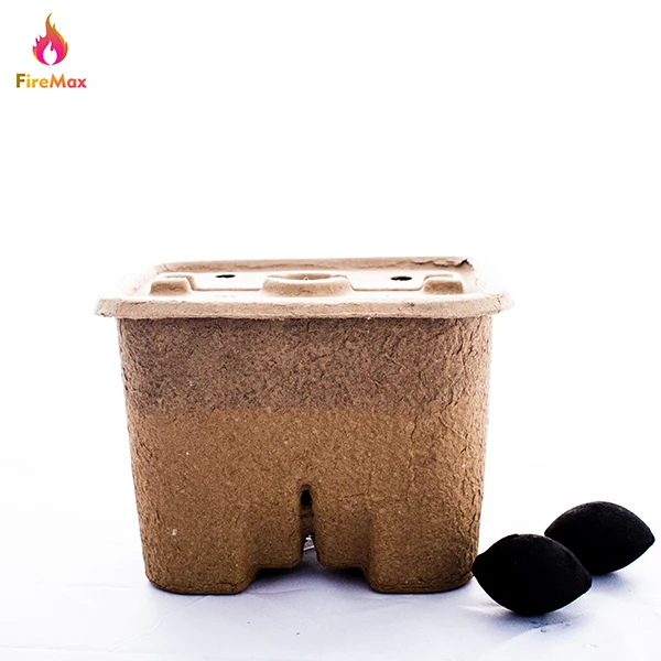 FireMagic Disposable BBQ Box All-burn Portable Round Charcoal Box One Time Use For Family Outdoor Camping Use