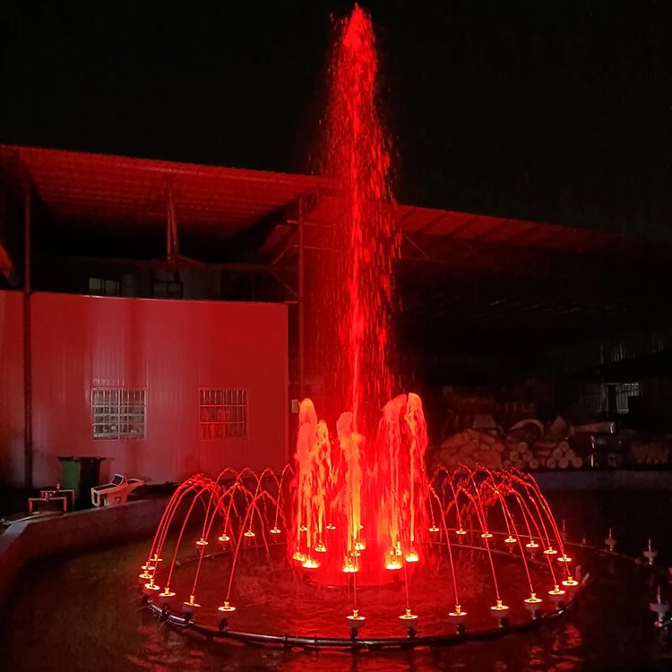 Factory Price Laminar Water Fountain Garden  Decoration Musical Fountain Controller