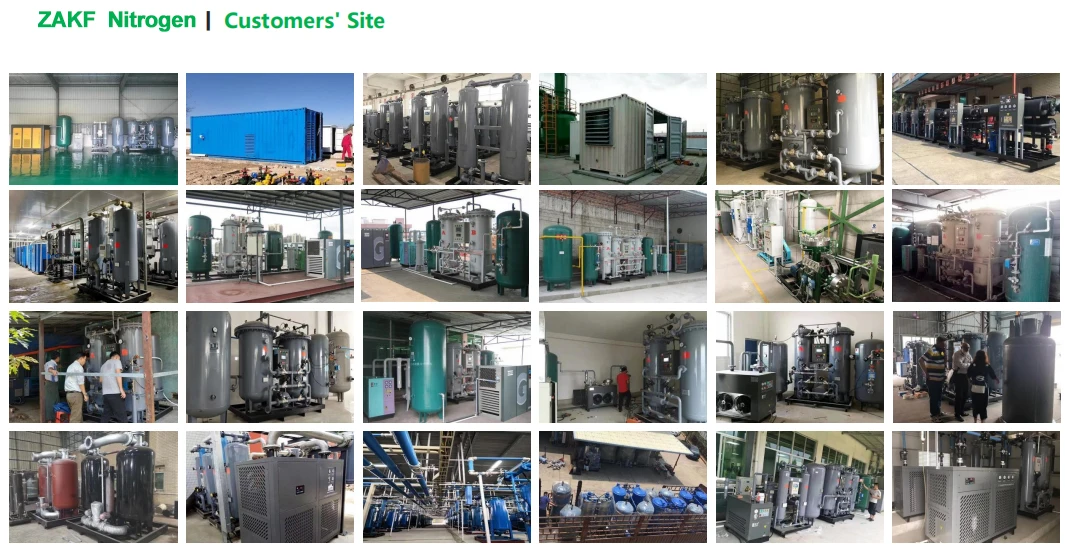 ZAKF Factory Sale Portable PSA High Purity 95%-99.999% Gas Automatic Nitrogen Gas Generator Making Machine For Laser Cutting